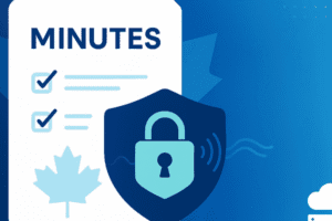 Data Privacy and Security in AI Minute-Taking: Protecting Your Condo Board Meetings