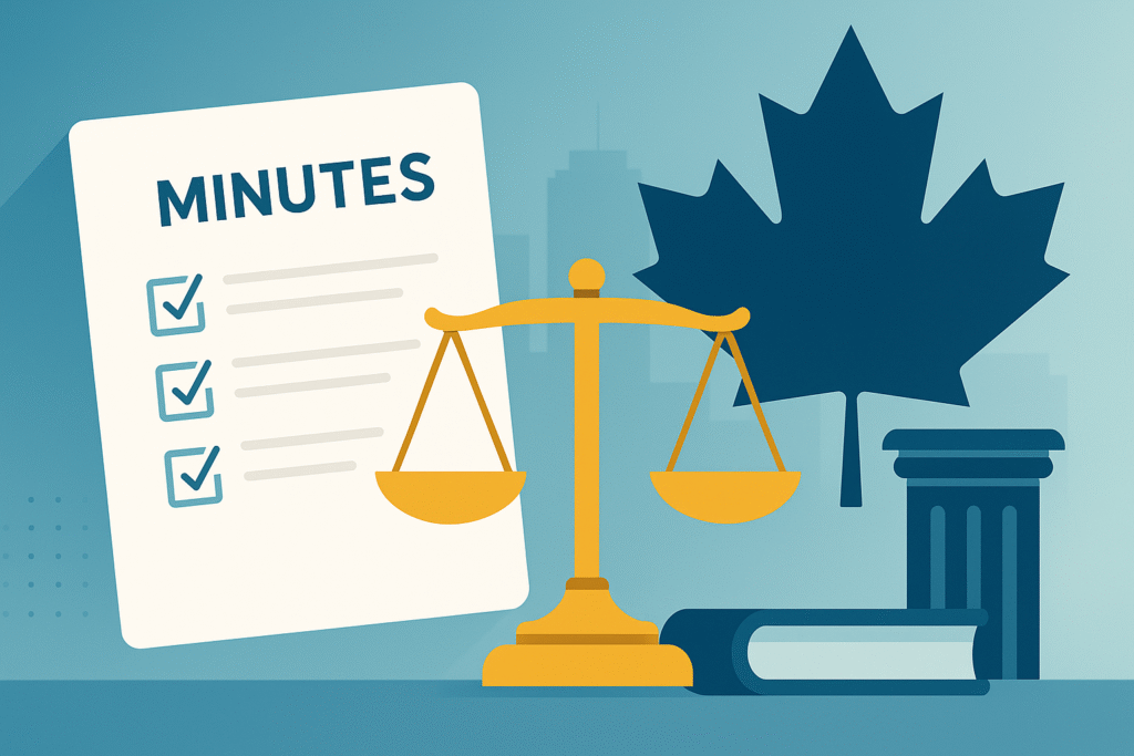 Legal Compliance in Depth: How AI Minutes Align with the Ontario Condominium Act